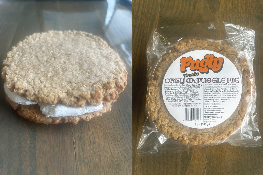 Fugly Oaty McFuggle Pie 6pk (V)-$20